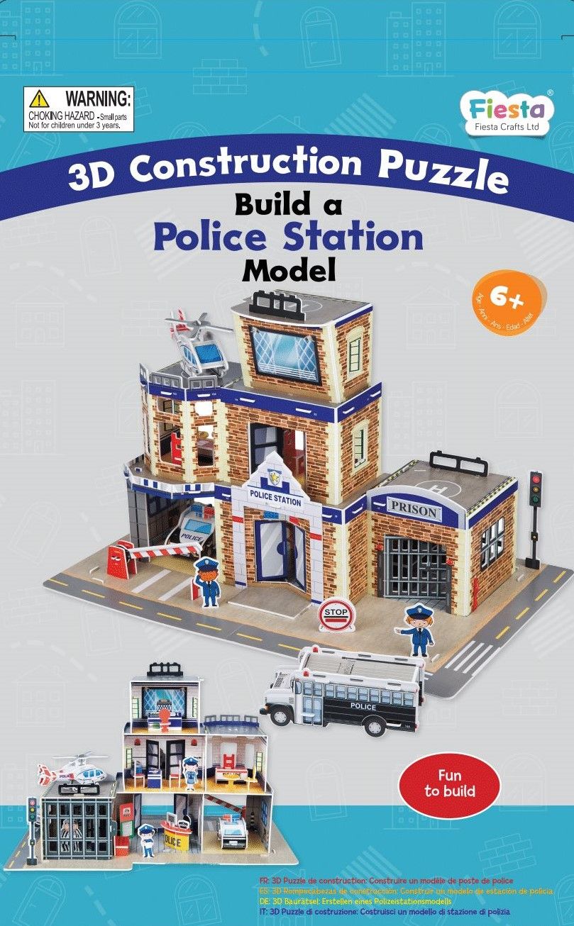 3d Construction Craft - Police Station